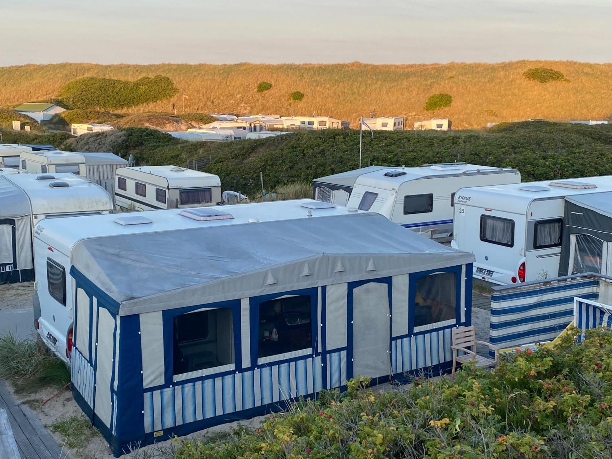 Wohnwagenvermietung / Sylt * Hornum