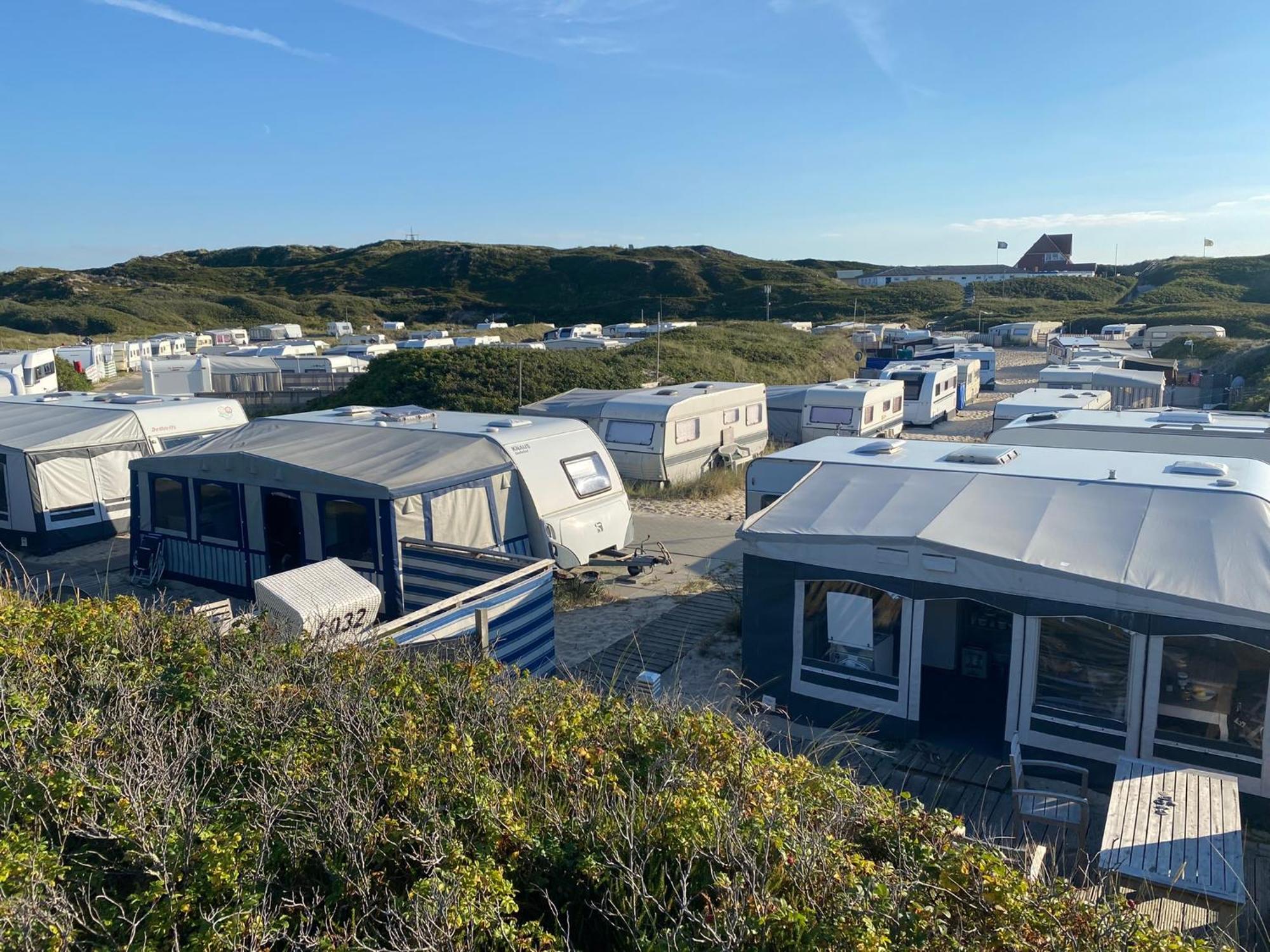 Wohnwagenvermietung / Sylt * Hornum
